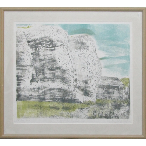 89 - SHEILA ROBINSON (1925-1988)
'SAFFRON WALDEN CASTLE'
2nd edition lithograph in colours, signed, title... 