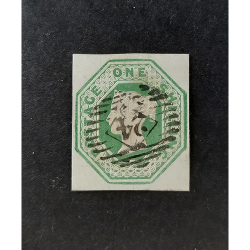 101 - 1847-54 QV embossed issue FU/VFU. Total cat £3,500.