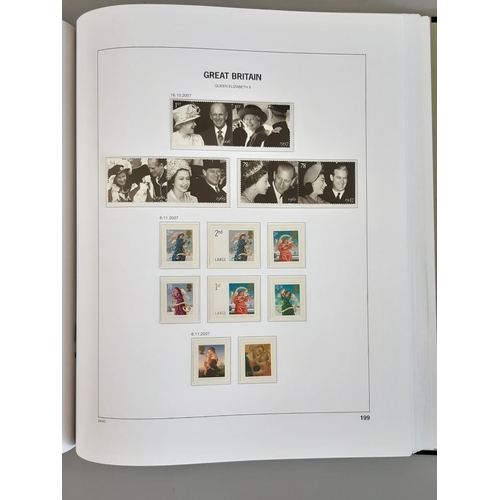 249 - A modern GB QEII stamp collection in three Stanley Gibbons albums from 1979 to 2012 including minish... 