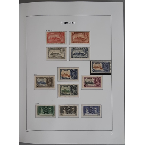 85 - The Mint comprehensive Gibraltar stamp collection from 1886, QV, KEVII, KGV in full sets, inc variet... 