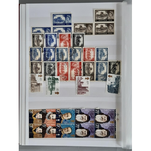 6 - A duplicated GB Mint and Used stamp collection from QV to QEII including decimal FV in a stockbook.