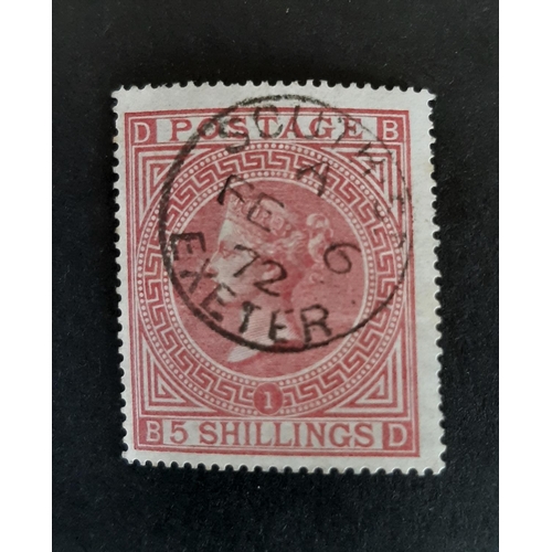 169 - A selection of GB QV good used to VFU, 1d red no gum. Total cat £3,000+.