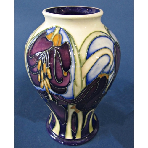 69 - A Moorcroft Pottery 'Wine Delight' pattern vase, edition number 10/50, designed by Emma Bossons (RFS... 