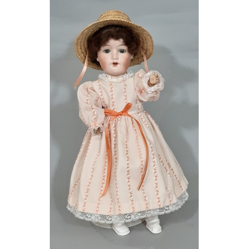 1920's German bisque head doll by Hermann Steiner with