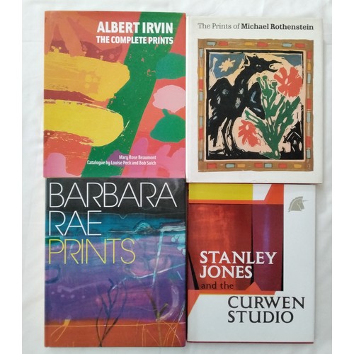 292 - Barbara Rae Prints, hardback Royal Academy of Arts, The Prints of Michael Rothenstein, hardback Scol... 