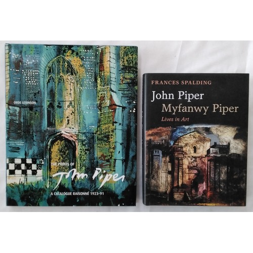 295 - John Piper Myfanwy Piper Lives in Art by Frances Spalding, hardback Oxford University Press 2009 and... 