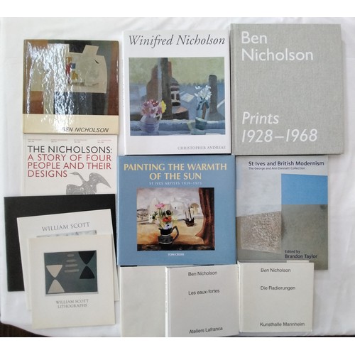 296 - Ben Nicholson Prints 1928 - 1968, hardback produced by Alan Cristea Gallery 2007, together with a qu... 