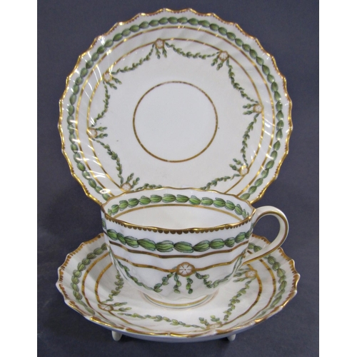 35 - A collection of 19th century Wedgwood ceramics to include a Napoleon Ivy pattern teapot, milk jug an... 