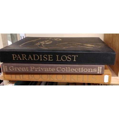 879 - Folio Society - Paradise Lost, A Poem in Twelve Books by John Milton, illustrated by Ian Pollock, pu... 