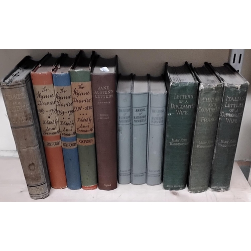 883 - The Wynne Diaries edited by Anne Fremantle, in three volumes, published Oxford University Press 1935... 