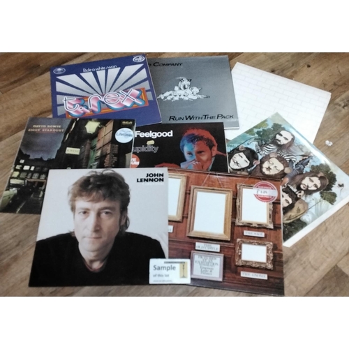 898 - Vinyl - A good collection of LPs from the 70s and 80s to include Bad Company, Stealers Wheel, David ... 