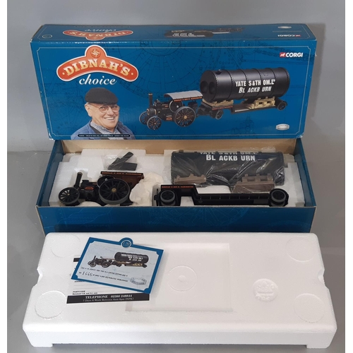 559 - Four boxed Corgi model toys from 'Dibnah's Choice' range including nos CC20101, 80113, 80308 and 803... 