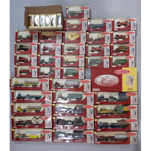 551 - Large collection of approx 37 boxed model vehicles 'Trackside' by Lledo (suitable for 00 gauge model... 