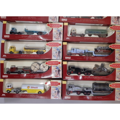 551 - Large collection of approx 37 boxed model vehicles 'Trackside' by Lledo (suitable for 00 gauge model... 