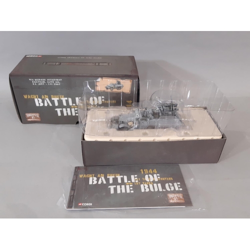 567 - 16 boxed models of military vehicles by Corgi including 12 from the WWII Collection, 3 tanks/ half-t... 