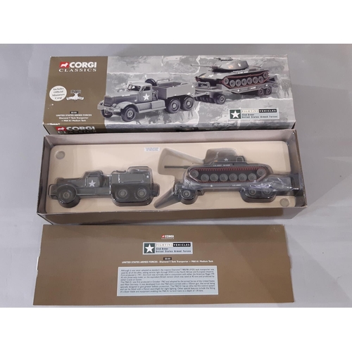 568 - 15 boxed models of military vehicles by Corgi including large box sets 'Tour of Duty Vietnam' and 'P... 