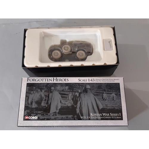 568 - 15 boxed models of military vehicles by Corgi including large box sets 'Tour of Duty Vietnam' and 'P... 