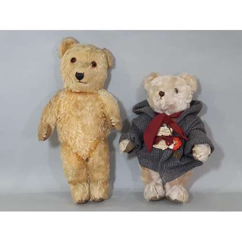 549 - Mixed group of Teddy Bears including a vintage bear by Merrythought, height 32cm, a vintage bear wit... 