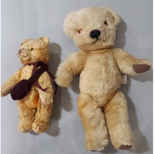 549 - Mixed group of Teddy Bears including a vintage bear by Merrythought, height 32cm, a vintage bear wit... 