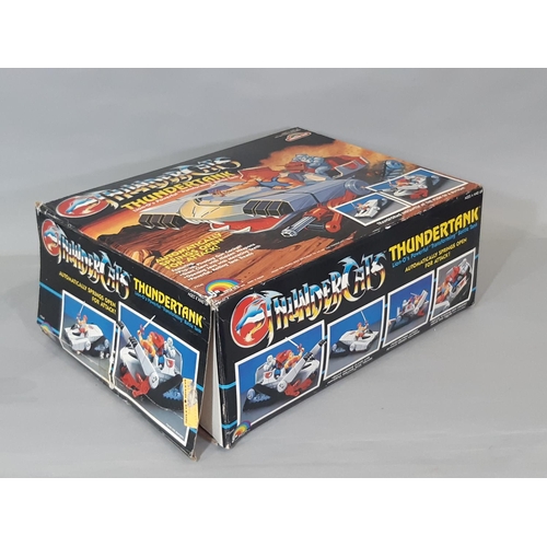 573 - 1986 LJN Toys Ltd Thundercats Thundertank vehicle in original box (damage to rear doors) together wi... 