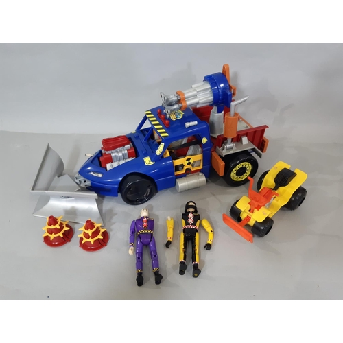 597 - 1990's toys including Crash Dummies 'Wrecker Torpedo' by Tyco (unchecked), Action Man in Army unifor... 