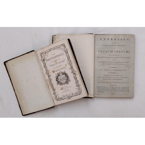 1700 - Mansfield Park by Jane Austen, published Simms & Mc'Intyre Belfast, 1846, together with Exercises to... 