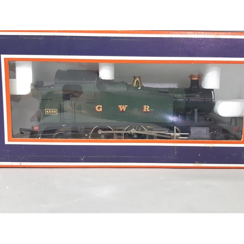 560 - 00 gauge boxed railway models by Lima comprising 2 GWR Prairie Tank locomotives, coaches and rolling... 