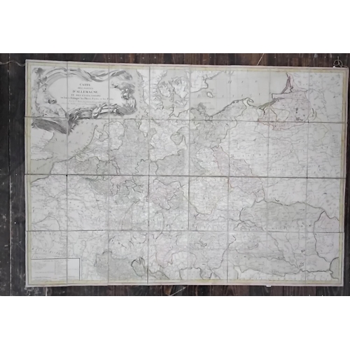 1657 - Wallis's New & Correct Map Of The Post Roads of England & Wales, published by John Wallis, London 17... 