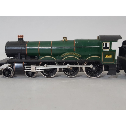 594 - Large collection of 00 gauge railway models including Hornby and Mainline locomotives, tank engine b... 