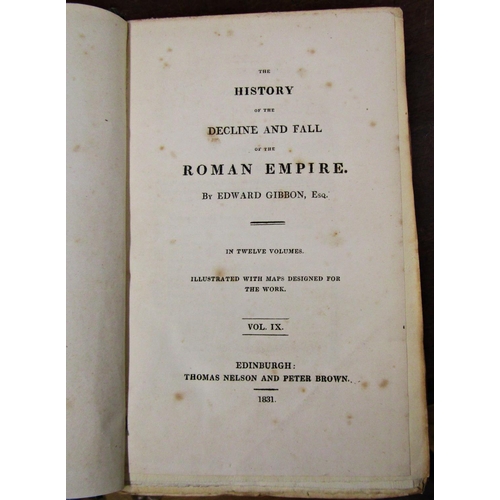 1749 - Gibbon, Edward, The History of the Decline and Fall of the Roman Empire, Thomas Nelson and Peter Bro... 