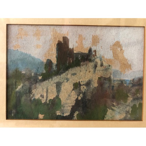 916 - Cecil Arthur Hunt (1873-1965) - watercolour on board, signed lower right, 13 x 18.5 cm, framed, Prov... 