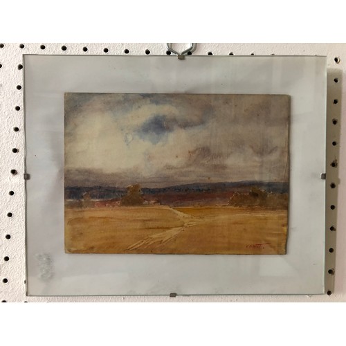 917 - Cecil Arthur Hunt (1873-1965) - watercolour on paper, signed lower right, 13.7 x 19 cm, framed Prove... 