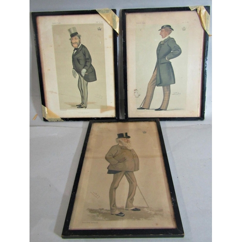 970 - Five Spy prints and one Cloister lithograph to include: Four Vanity Fair Spy lithographs: 'The Home ... 