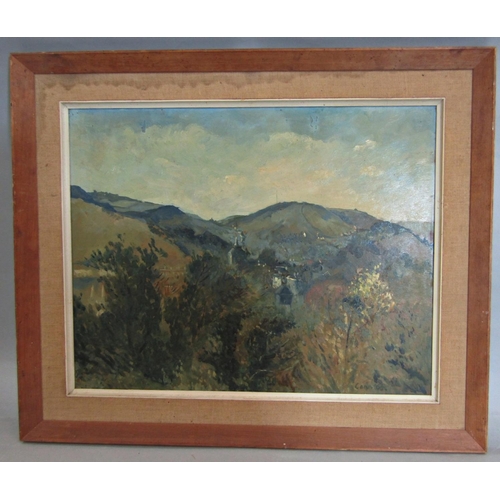 992 - Attributed to Carolyn Cann Sergeant (1937-2018) - oil on board, signed 'Cann' and dated '64' lower r... 