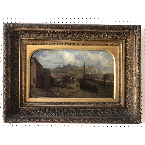 857 - 'The Pent, Dover' (19th century), oil on board, unsigned, titled and dated '1847' below, 40 x 25 cm,... 