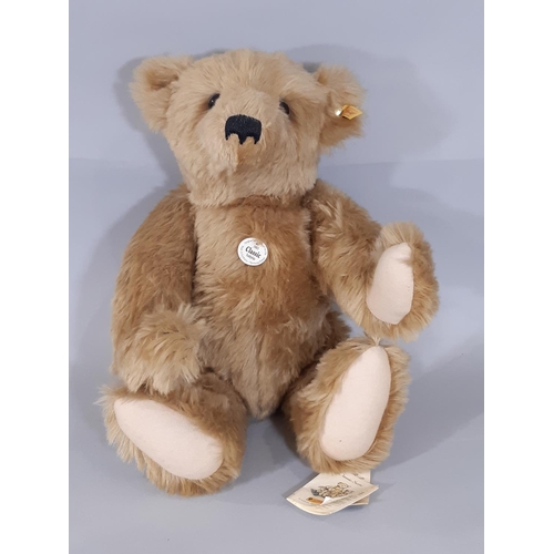 278 - Steiff teddy bear '1903 Classic'  (replica) no 000201 with tags, squeaker and pin in ear, height 52c... 