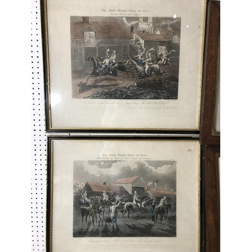 96 - Ten framed works to include: Four framed watercolours of country scenes (19/20th century) - A. R. Wi... 