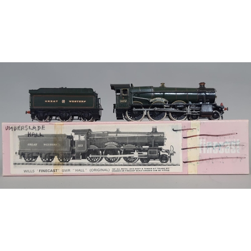 255 - Five 00 gauge model locomotives comprising Hornby Flying Scotsman 4-6-2 with tender, Wills 'Finecast... 