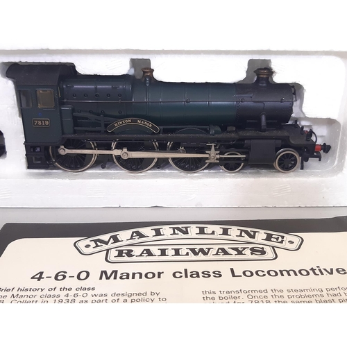 257 - 3 boxed 00 gauge locomotives by Mainline comprising 4-6-0 Manor Class 37-078, 0-6-0 2251 Class Colle... 