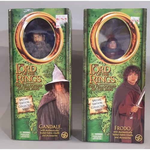 274 - Collection of 13 boxed 'Lord of the Rings' figures including from 'Fellowship of the Ring' Gandalf, ... 