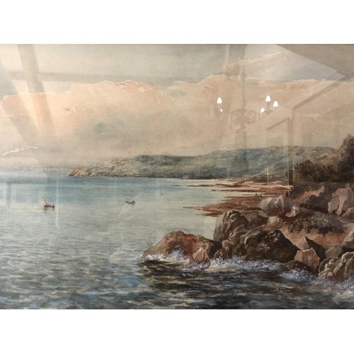 34 - Albert Pollitt (1856-1926) - Pair of coastal scenes, watercolour on paper, each signed and dated '18... 