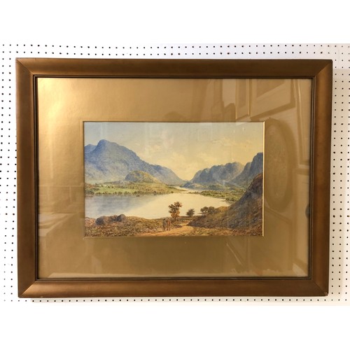 35 - William Taylor Longmire (1841-1914) - 'Thirlmere' watercolour on paper, titled, signed and dated '18... 