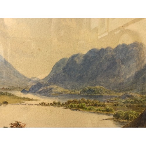 35 - William Taylor Longmire (1841-1914) - 'Thirlmere' watercolour on paper, titled, signed and dated '18... 