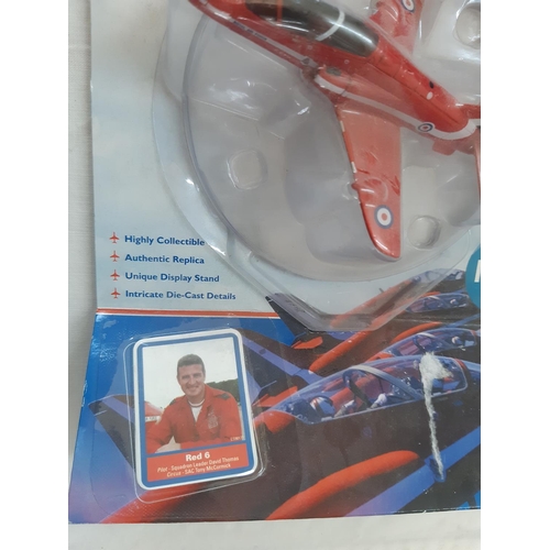 344 - Large mixed collection of boxed model aircraft including 7 x Corgi 'The Red Arrows' 1965-2004 series... 