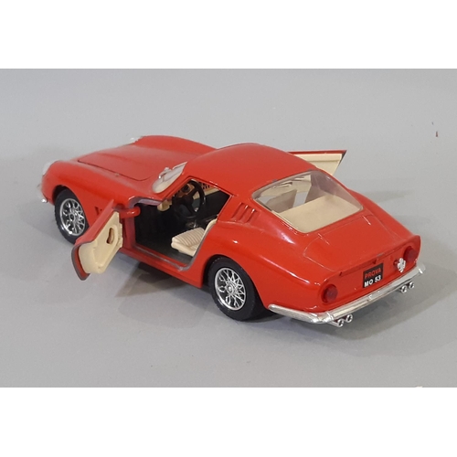 351 - 35 classic and sporting model cars by Burago, all 1:24 scale including Bugatti, Ferrari, Jaguar, Alp... 