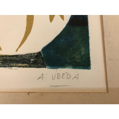 106 - Augustin Ubeda (Spanish, 1925-2007) - limited edition print, signed and numbered 71/275 in pencil be... 