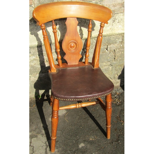 2261 - A set of six modern Windsor kitchen chairs