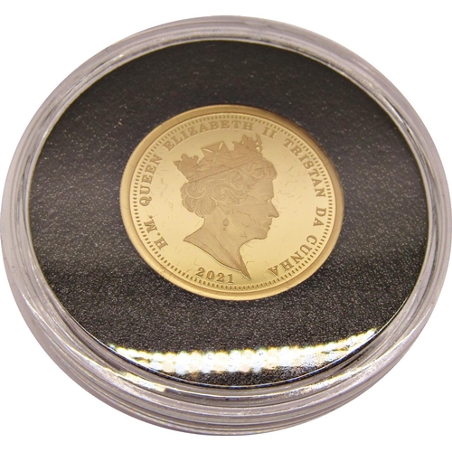 419 - Proof 2021 10th Anniversary of the Duke and duchess of Cambridge £1 coin