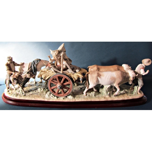 1019 - A Lladro limited edition porcelain group 'Return to La Mancha' sculpted by Salvador Furio, number 13... 