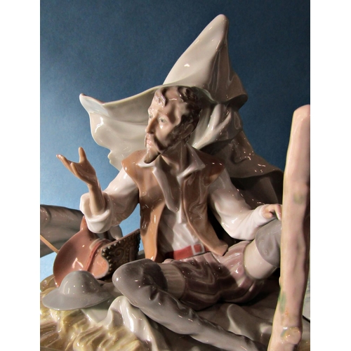 1019 - A Lladro limited edition porcelain group 'Return to La Mancha' sculpted by Salvador Furio, number 13... 